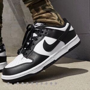 Nike Dunk Low Retro Men's White/Black Panda DD1391-100 Sneakers Shoes 9.5